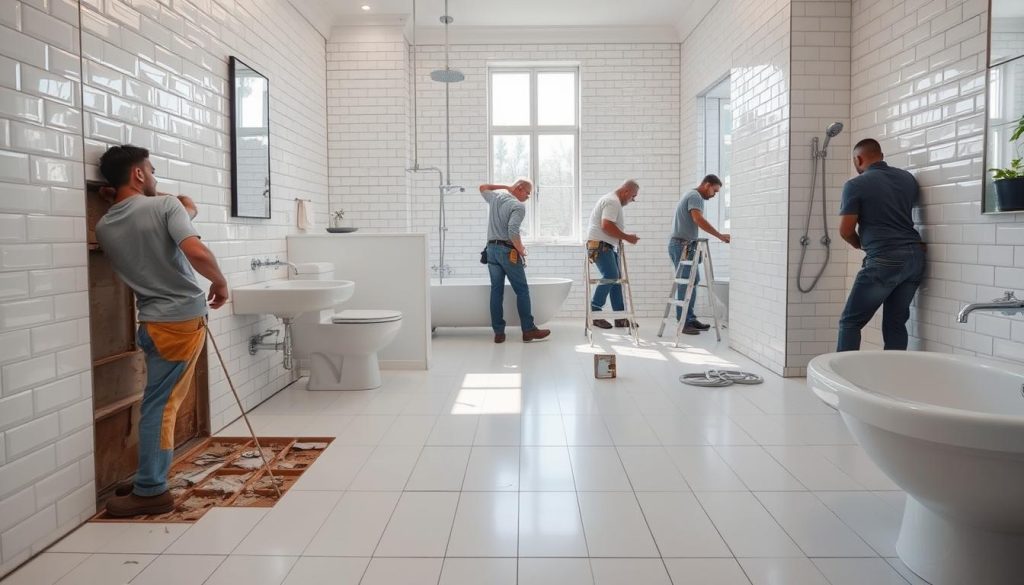 خطوات عملية شركة ترميم الحمامات بالرياض